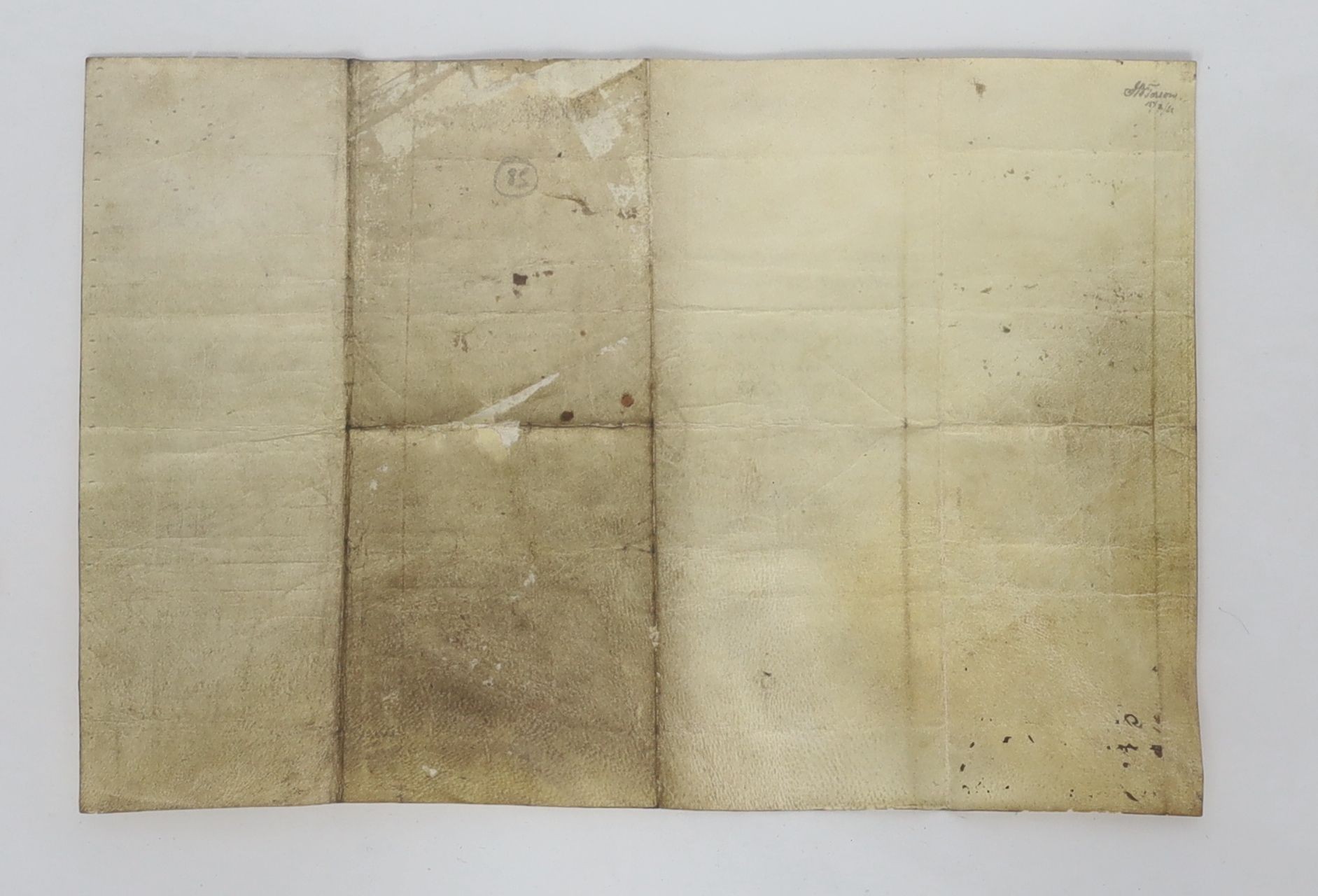 From the Dering Surrenden collection - A commission appointing Samuel Tavenour as governor of Deal Castle, 1654, bears the sign manual of Oliver Cromwell as Lord Protector – Oliver P. Commission of Samuel Tavenour as gov
